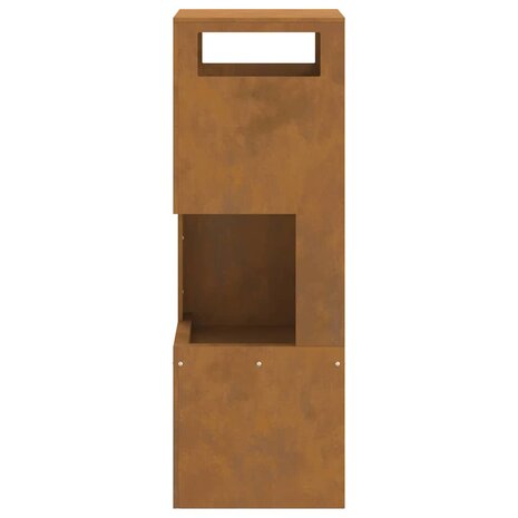 Vuurkorf Bruin 35 x 35 x 100 cm Cortenstaal