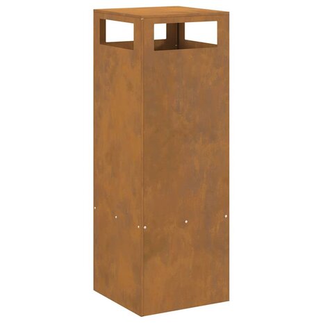 Vuurkorf Bruin 35 x 35 x 100 cm Cortenstaal