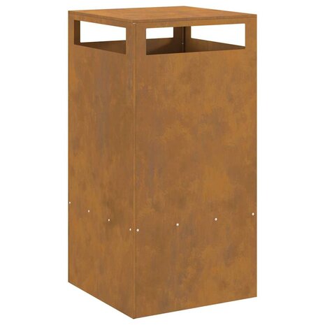 Vuurkorf Bruin 50 x 50 x 100 cm Cortenstaal