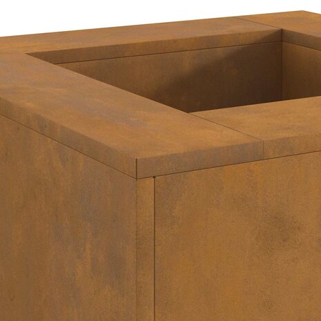 Vuurkorf Bruin 60 x 60 x 30 cm Cortenstaal