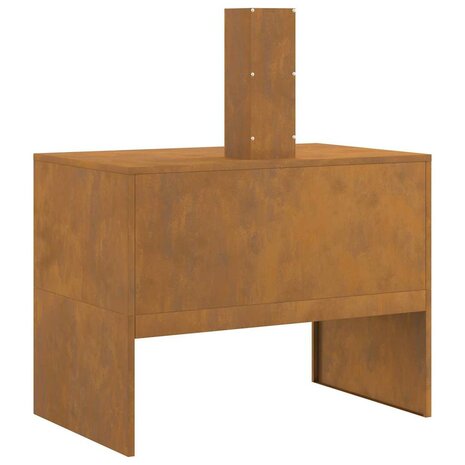 Vuurkorf Bruin 80 x 50 x 96 cm Cortenstaal