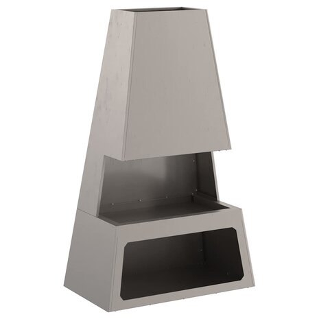 Vuurkorf Bruin 60 x 35 x 100 cm Cortenstaal