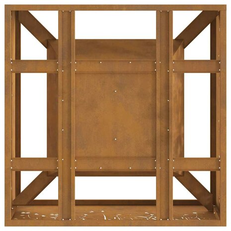Vuurkorf Bruin 60 x 60 x 30 cm Cortenstaal