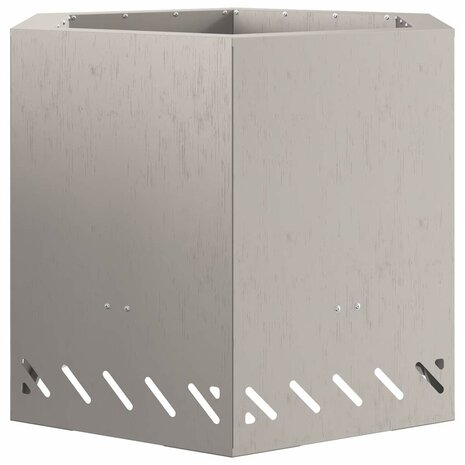 Vuurkorf Bruin 58 x 58 x 51 cm Cortenstaal