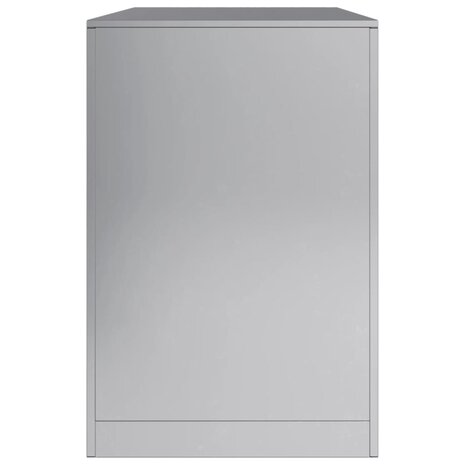 Haardhoutrek 100x40x60 cm gegalvaniseerd staal
