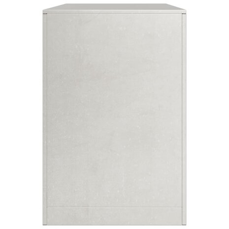 Haardhoutrek 100x40x60 cm roestvrij staal
