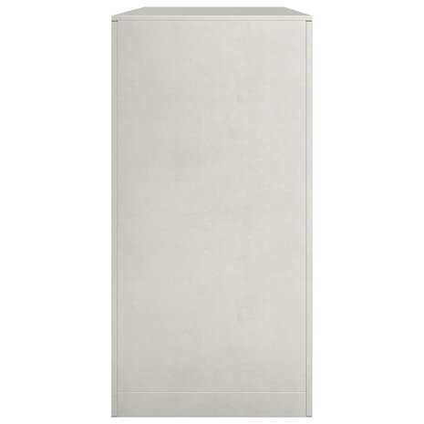 Haardhoutrek 100x40x80 cm roestvrij staal