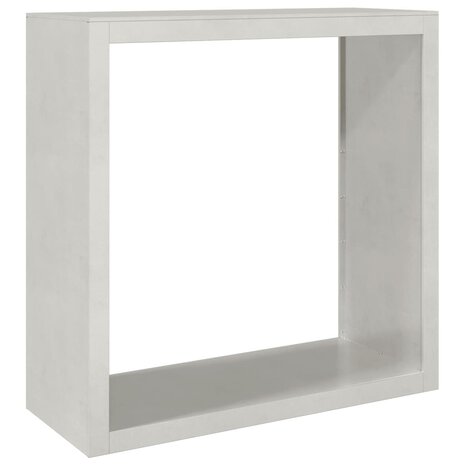 Haardhoutrek 100x40x100 cm roestvrij staal