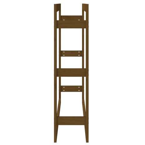Haardhoutrek 100x25x100 cm massief grenenhout honingbruin