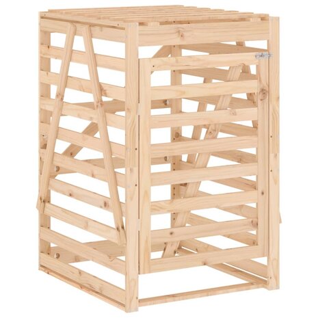 Containerberging dubbel massief grenenhout