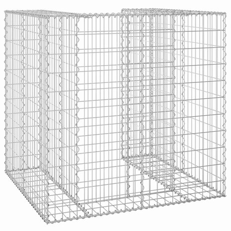 Schanskorf voor container 110x100x110 cm gegalvaniseerd staal
