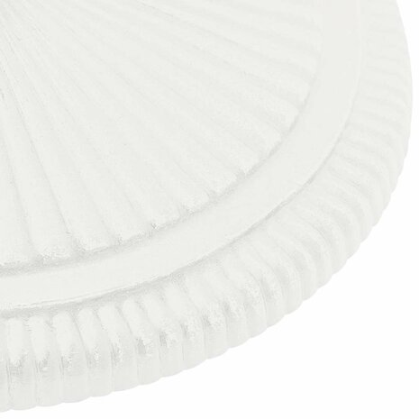 Parasolvoet 45x45x30 cm gietijzer wit