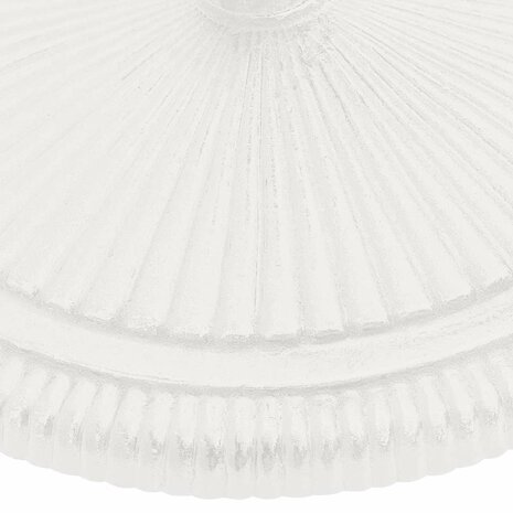 Parasolvoet 45x45x30 cm gietijzer wit
