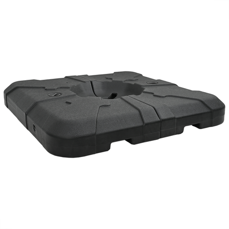 Paraplu Basis Set 2 pcs Zwart 88.5 x 88.5 x 12 cm Kunststof