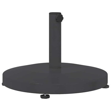 Buiten Parasolvoet Donkergrijs 48 x 48 x 32 cm Staal, Beton