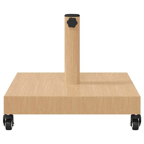 Buiten Parasolvoet Lichthout 45 x 45 x 31.5 cm Staal, Beton
