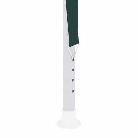 Partytent met zijwanden professioneel 90 g/m² 2x2 m groen