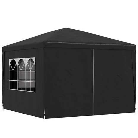 Partytent 3x3 m antracietkleurig