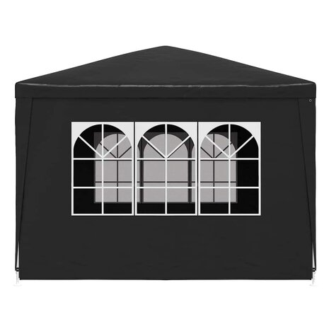 Partytent 3x3 m antracietkleurig