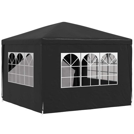 Partytent 3x3 m antracietkleurig
