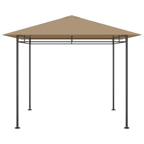 Prieel 180 g/m² 3x3x2,7 m taupe