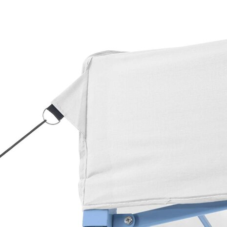 Partytent inklapbaar 280x410x315 cm staal wit