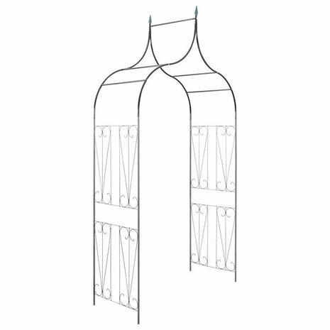 Tuinboog speer ontwerp donkergroen
