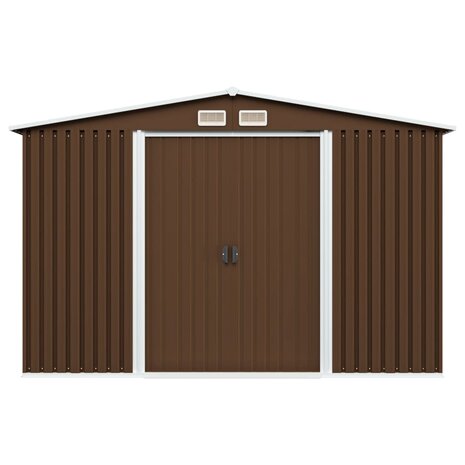 Tuinberging 257x205x178 cm staal bruin