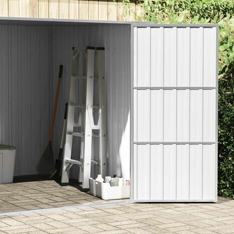 Tuinschuur 195x198x159 cm gegalvaniseerd staal groen