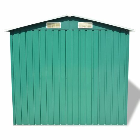 Tuinberging 204x132x186 cm metaal groen