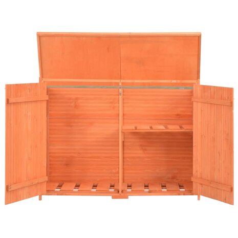 Tuinberging 128x42x91 cm hout