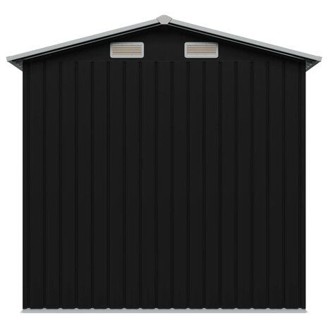 Tuinberging 204x132x186 cm staal antraciet