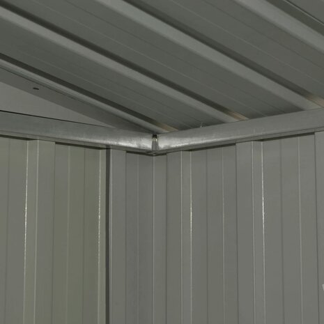 Tuinschuur staal antraciet