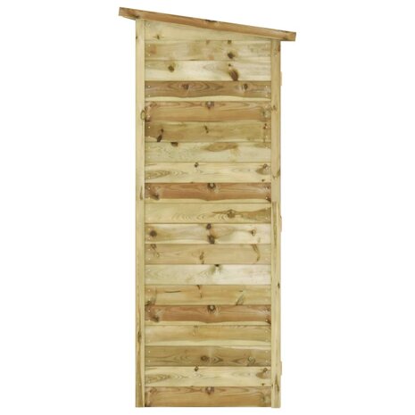 Tuinschuur 182x76x175 cm geïmpregneerd grenenhout