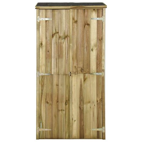 Tuinschuur 85x48x177 cm grenenhout