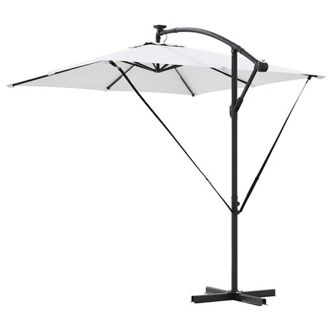 Cantilever Banana Parasol Zand 249 x 249 x 250 cm