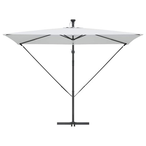 Cantilever Banana Parasol Zand 294 x 200 x 254 cm