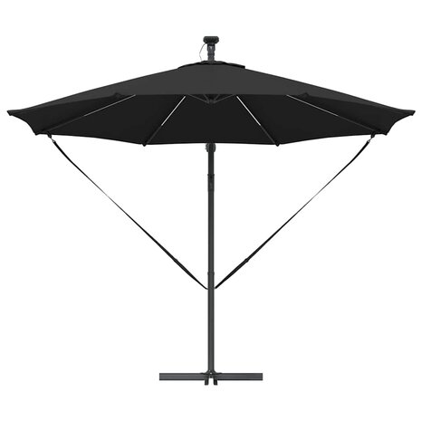 Cantilever Banana Parasol Zwart 294 x 294 x 248 cm