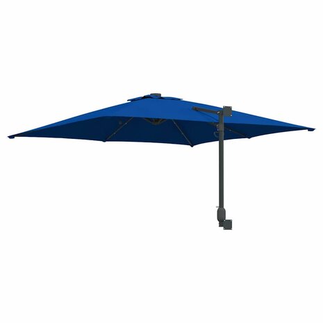 Tuinparasol Azurblauw 248.5 x 247.5 x 160 cm Stof