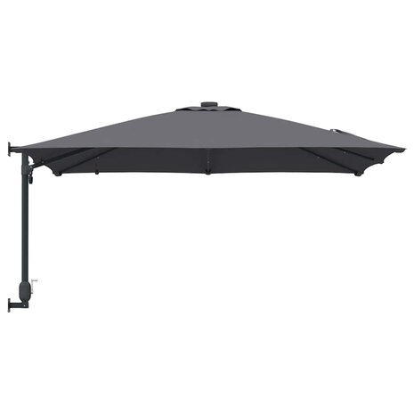 Tuinparasol Antraciet 248.5 x 247.5 x 160 cm Stof