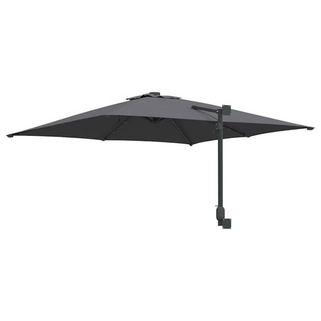 Tuinparasol Antraciet 248.5 x 247.5 x 160 cm Stof