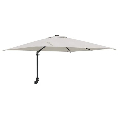 Tuinparasol Zand 248.5 x 247.5 x 160 cm Stof