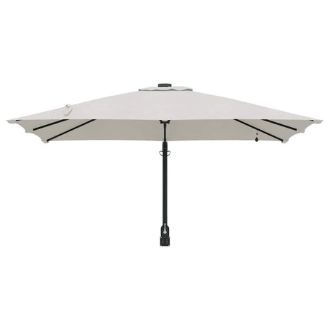 Tuinparasol Zand 248.5 x 247.5 x 160 cm Stof