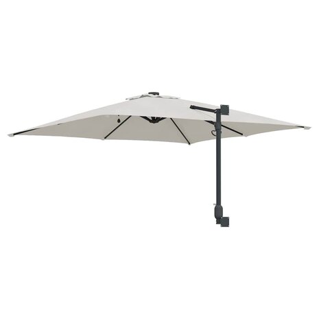 Tuinparasol Zand 248.5 x 247.5 x 160 cm Stof
