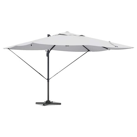 Cantilever Roma parasol Beige en zwart 352 x 251 x 265 cm