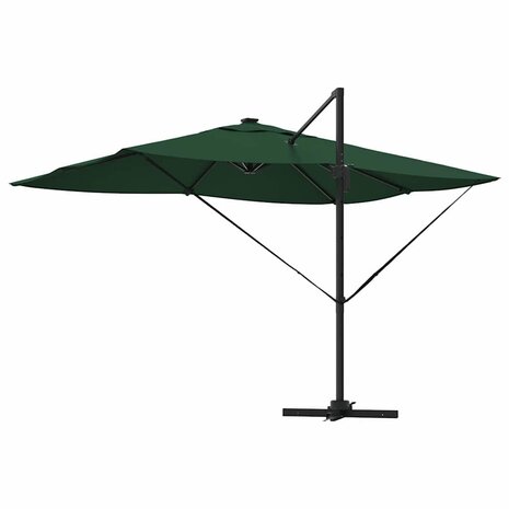 Cantilever Roma parasol Groen en Zwart 352 x 251 x 265 cm