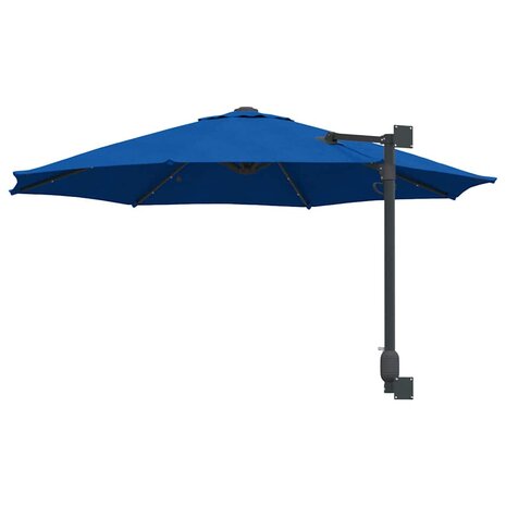 Tuinparasol Blauw en Zwart 248 x 248 x 148 cm