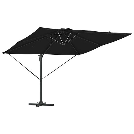 Parasol Zwart 286 x 285 x 270 cm Aluminium