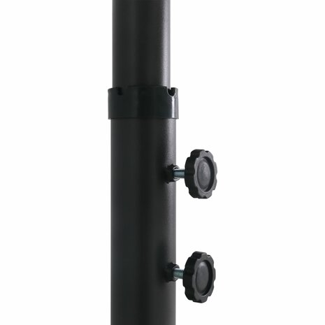 Parasol met aluminium paal 460x270 cm blauw