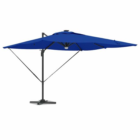 Roma Parasol Blauw 286 x 285 x 270 cm Aluminium en Polyester